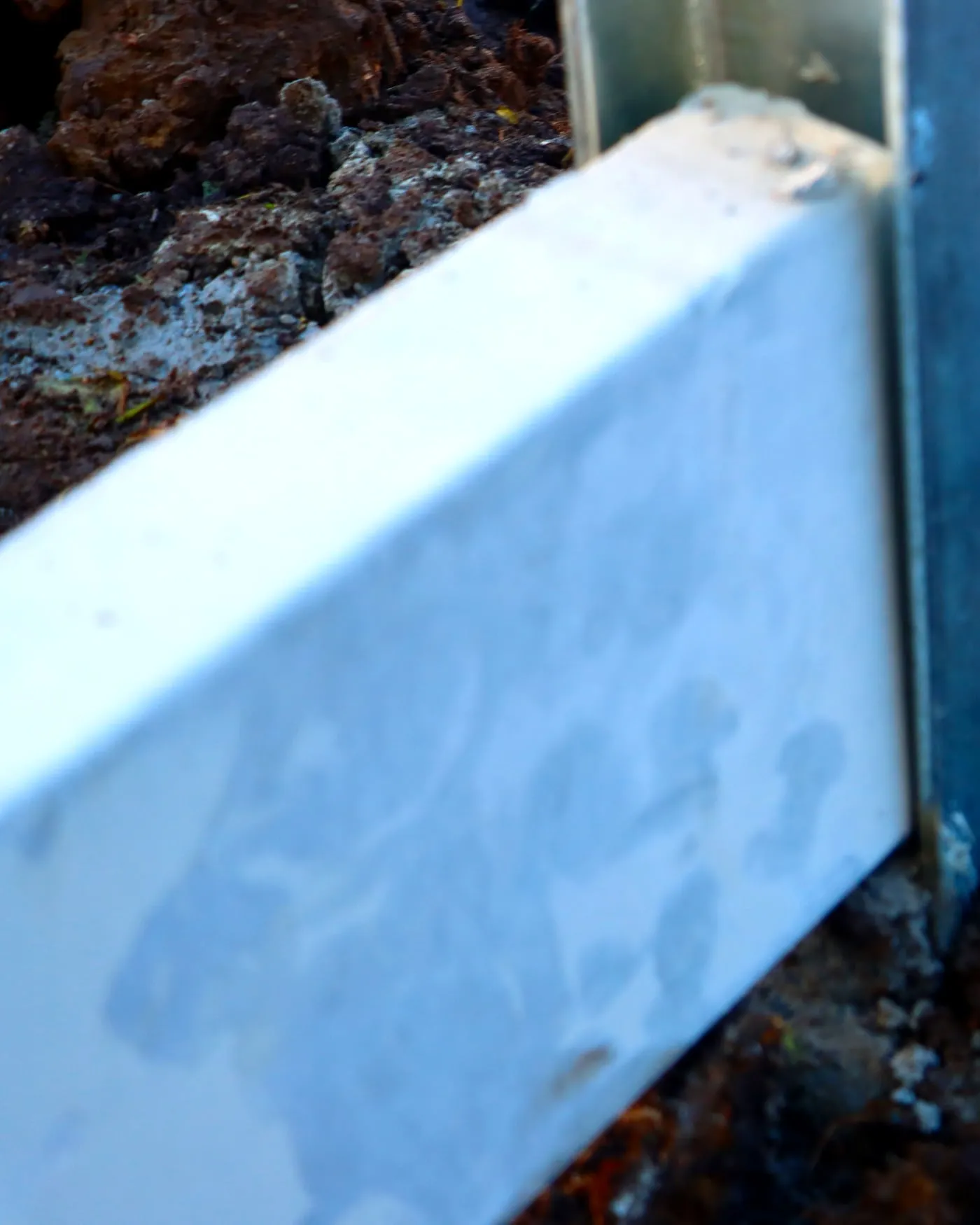 Sleeper wall & galvanised posts — Yandina, by Adams Earthworx