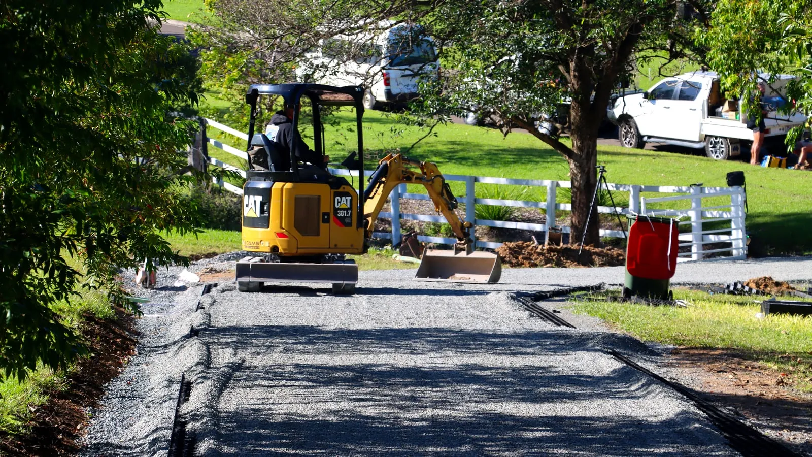Earthmoving — own plant on site — Eumundi, by Adams Earthworx